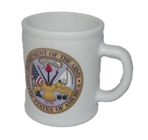 Vintage United States Department Of The Army Reusable Matt Recycled Plastic Mug